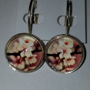Vintage Cherry Blossom Earrings
